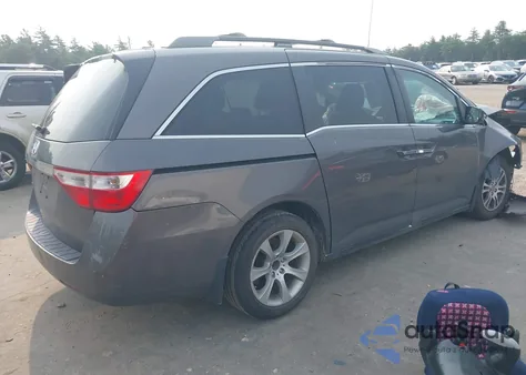 2011 Honda Odyssey Ex-L z USA, uszkodzony, nr VIN 5FNRL5H60BB018118
